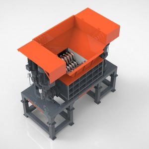Large Four-Shaft Shredder