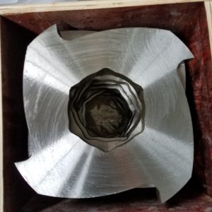 Solid Steel Shredder Blades