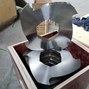 Solid Steel Shredder Blades
