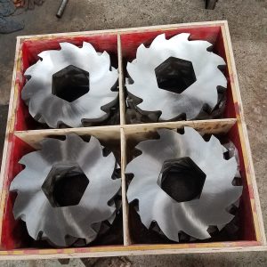 Solid Steel Shredder Blades