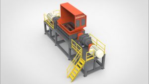 Heavy-Duty Twin-Shaft Shredder