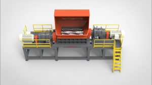 Heavy-Duty Twin-Shaft Shredder