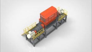 Heavy-Duty Twin-Shaft Shredder